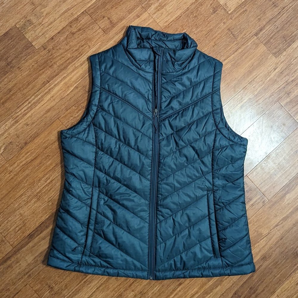Columbia Vest Omni-heat dark teal XL